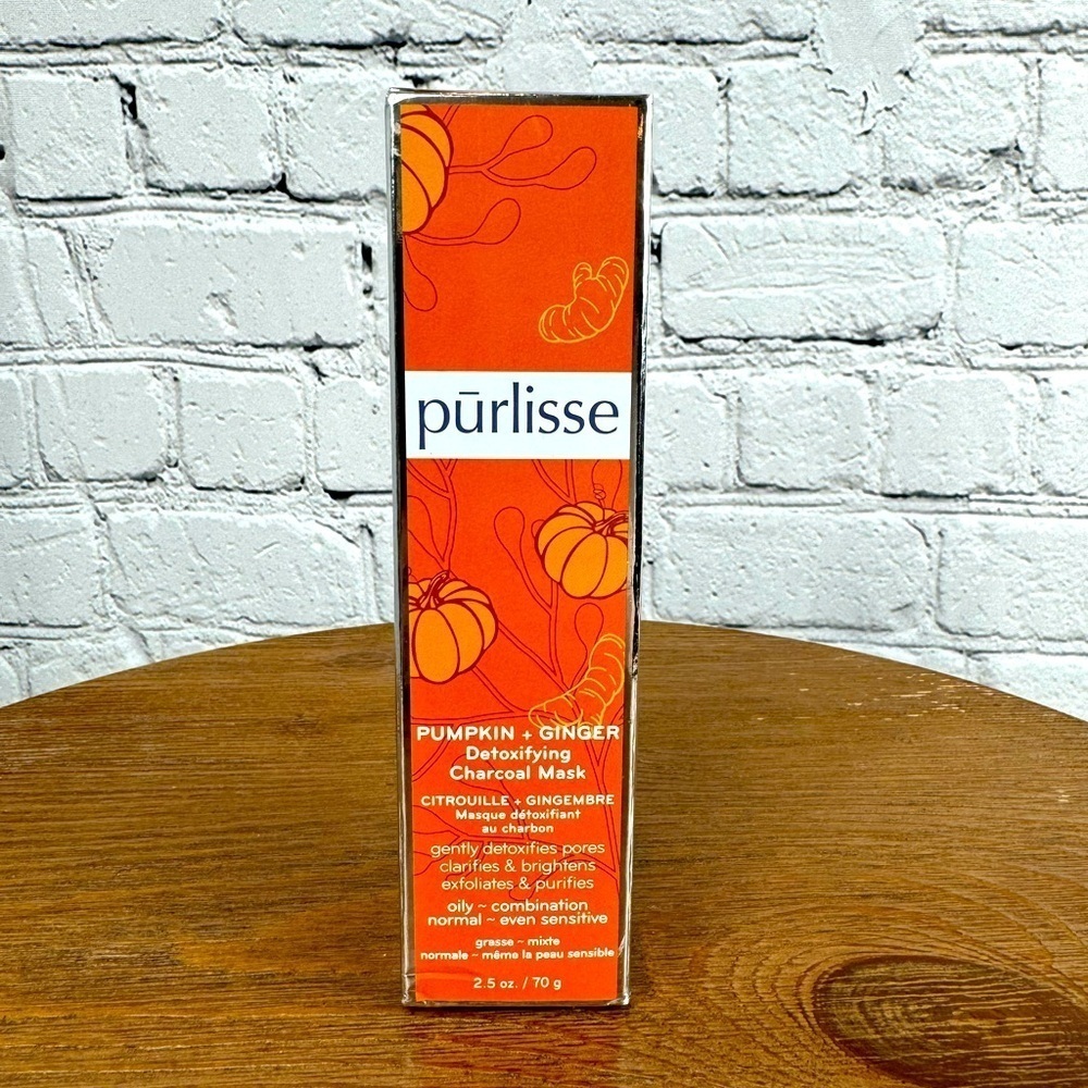 Detoxifying Charcoal Mask with Pumpkin & Ginger by Purlisse - Picture 7 of 7